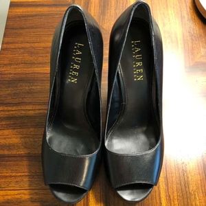 Lauren Ralph Lauren Women's Bailee Open Toe Heels